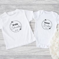 Geschwister Outfit - Große/Kleine Schwester & Großer/Kleiner Bruder