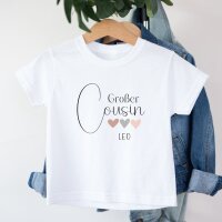Cousinen Shirts - Große/Kleine Cousine & Großer/Kleiner Cousin