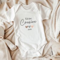 Cousinen Shirts - Große/Kleine Cousine & Großer/Kleiner Cousin - Herzen