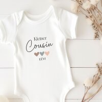 Cousinen Shirts - Große/Kleine Cousine & Großer/Kleiner Cousin - Herzen