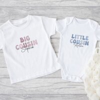 Cousinen Shirts - Große/Kleine Cousine & Großer/Kleiner Cousin - Big/little Cousin