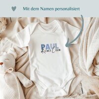 Cousinen Shirts - Große/Kleine Cousine & Großer/Kleiner Cousin - Blau/rosa Schrift