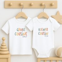 Cousinen Shirts - Große/Kleine Cousine &...