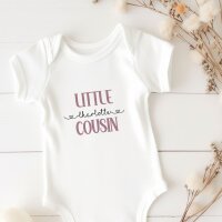 Cousinen Shirts - Große/Kleine Cousine & Großer/Kleiner Cousin - Big/Little Cousin blau/rosa