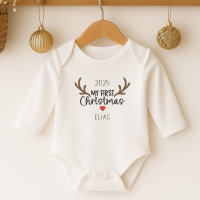 Personalisierter Weihnachtsbody - My first Christmas