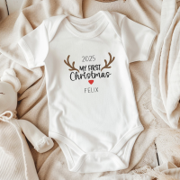 Personalisierter Weihnachtsbody - My first Christmas