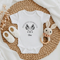 Personalisierter Babybody - Mein erstes Weihnachten