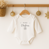 Personalisierter Weihnachtsbody - My first Christmas