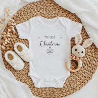 Personalisierter Weihnachtsbody - My first Christmas