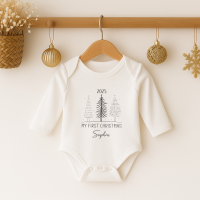 Personalisierter Weihnachtsbody für Babys – Erstes Weihnachtsfest - My first Christmas