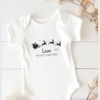 Personalisierter Weihnachtsbody - My first Christmas