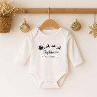 Personalisierter Weihnachtsbody - My first Christmas