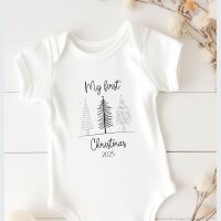 Personalisierter Weihnachtsbody - My first Christmas -...