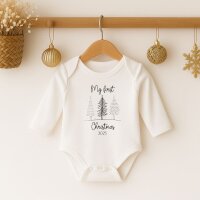 Personalisierter Weihnachtsbody - My first Christmas -...