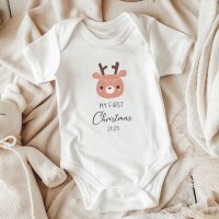 Personalisierter Babybody: My first Christmas