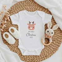 Personalisierter Babybody: My first Christmas