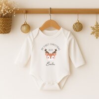 Babybody Weihnachten – Personalisiert mit Name...