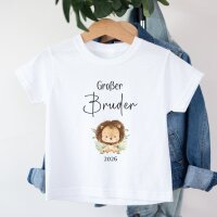 Geschwister Outfit - Große/Kleine Schwester & Großer/Kleiner Bruder - Löwe