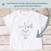 Geschwister Outfit - Bald zu Viert