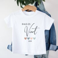 Geschwister Shirt - Bald zu Viert
