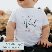 Geschwister Shirt - Bald zu Viert